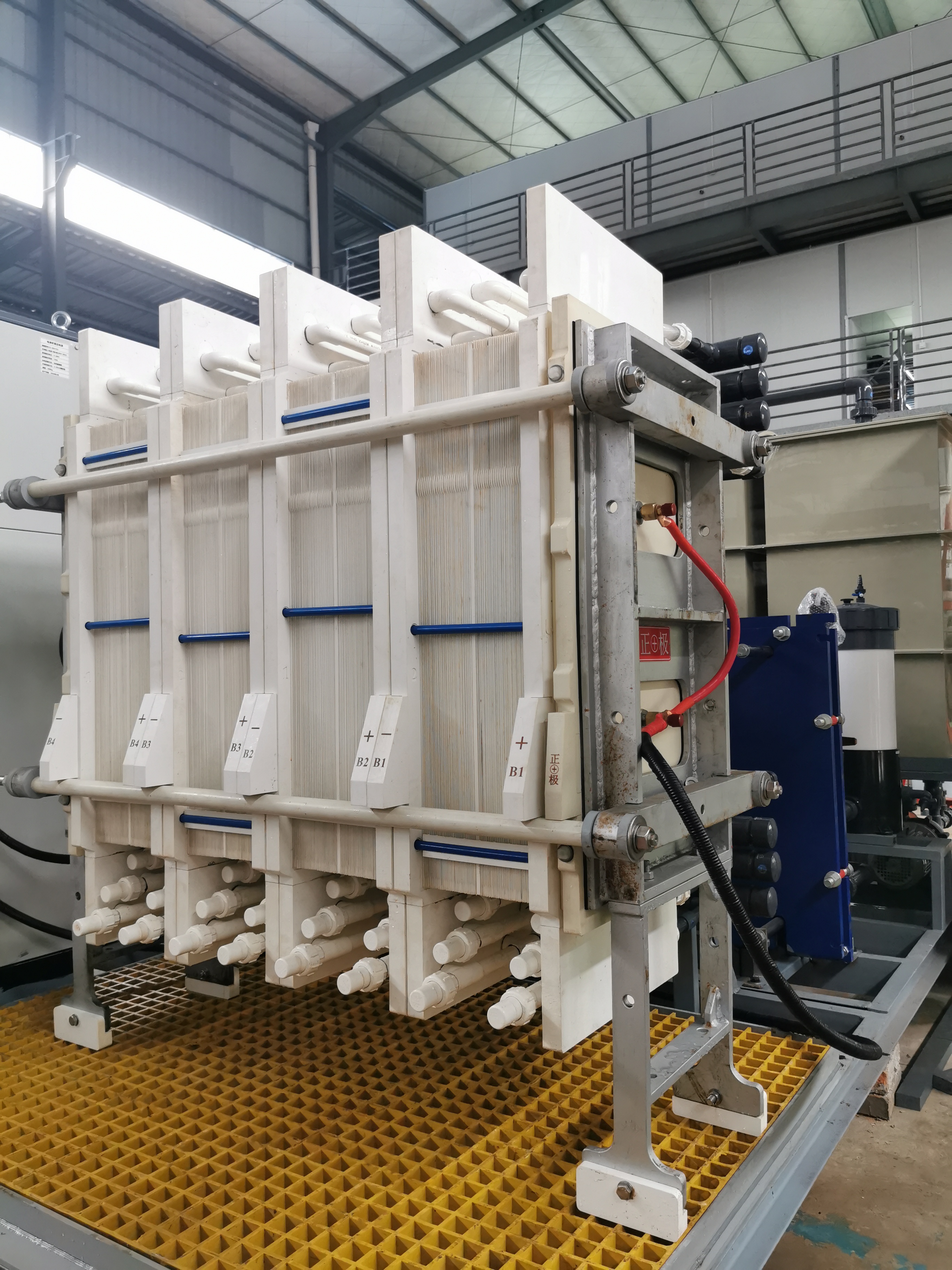 bipolar ion exchange membrane stack